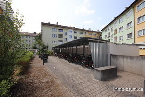 Überdachte Fahrrad-Station